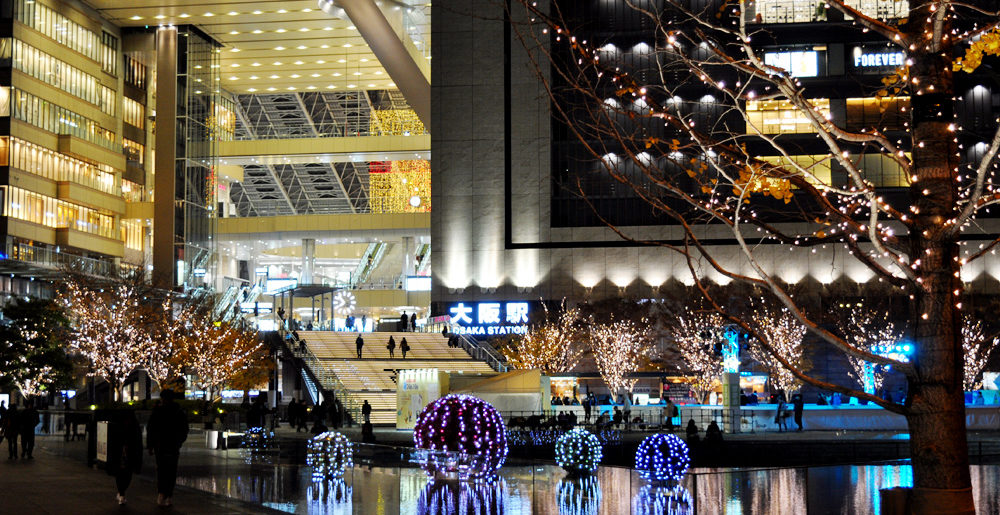 【 クリスマス 】＃9｜少し早いクリスマス｜大阪駅前 グランフロント周辺のクリスマスのイルミネーション♪